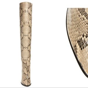 BRAND NEW ALIAS MAE SNAKE SKIN OTK BOOTS